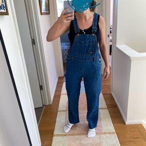 Dickie’s Blue Denim Women's Overalls